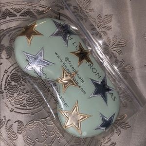 Free people mint green eye mask.